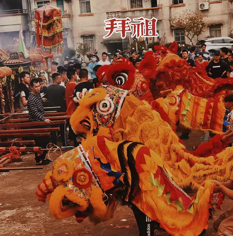 图七：19届郑芷淇学姐作品《舞狮 拜祖》.jpg