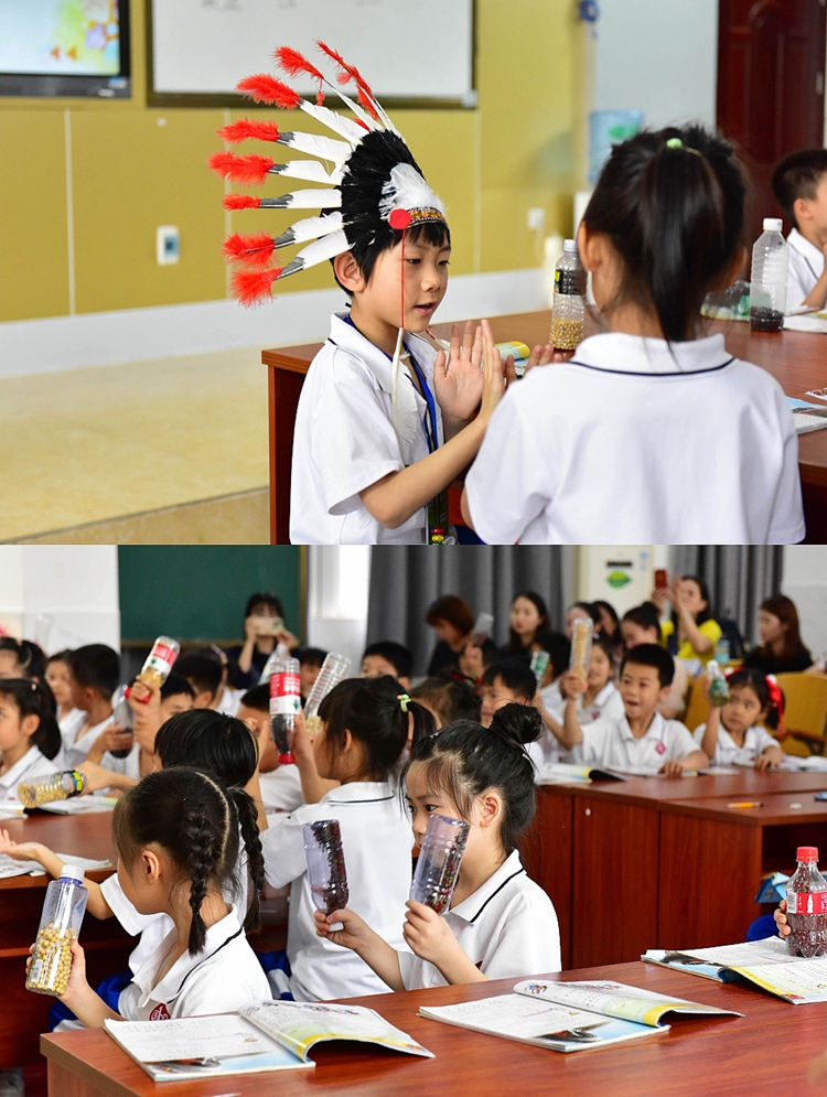 8  可爱的孩子们精彩展示课堂所学.jpg